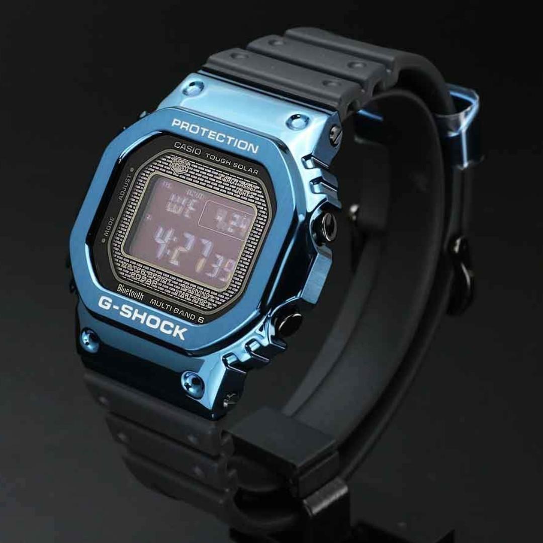 佐敦門市現貨100% 全新Casio G-Shock GMW-B5000G-2 GMW-B5000 藍鋼藍芽 