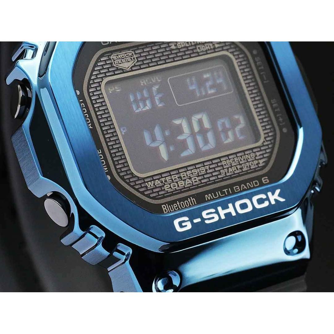 佐敦門市現貨100% 全新Casio G-Shock GMW-B5000G-2 GMW-B5000 藍鋼藍芽 