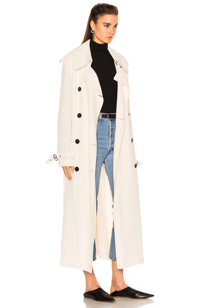 Acne studios lucie best sale trench coat