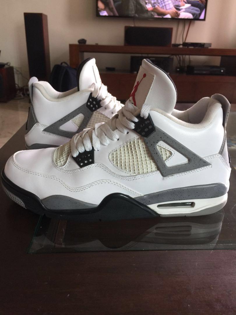 jordan 4 white cement 2019
