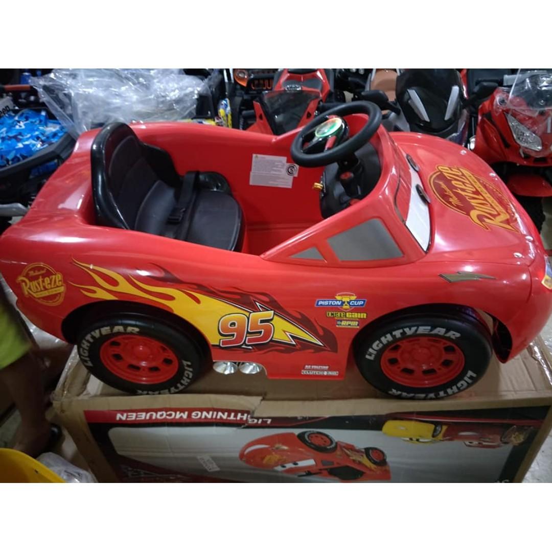 All New Lightning Mcqueen Electric Ride On Toy Car for Kids, Babies