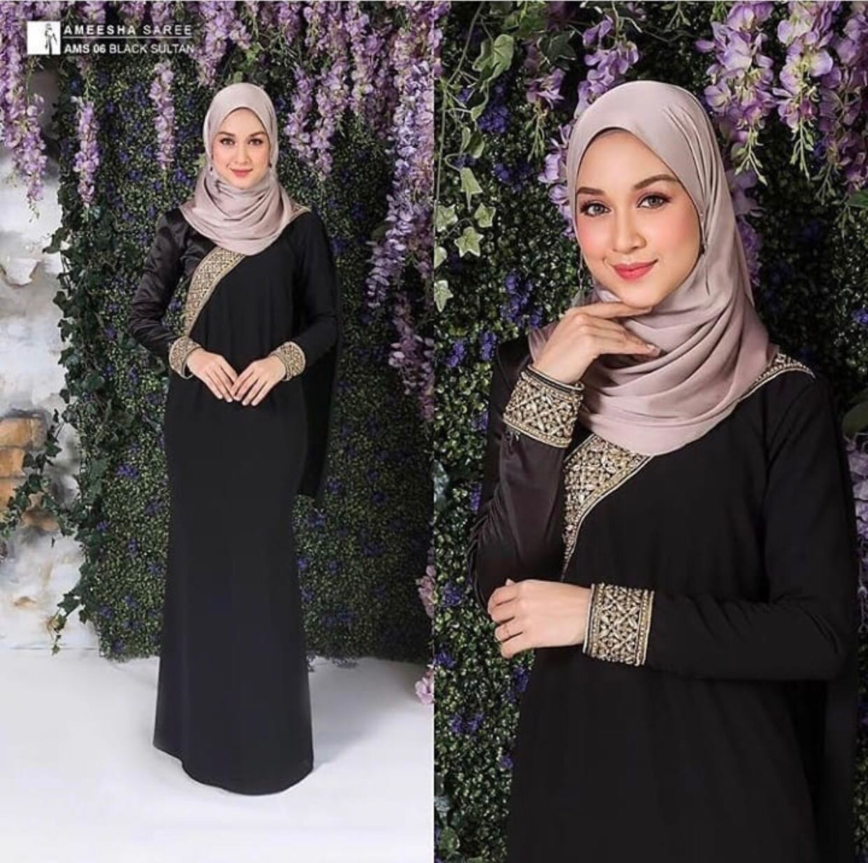 Dress saree muslimah hotsell