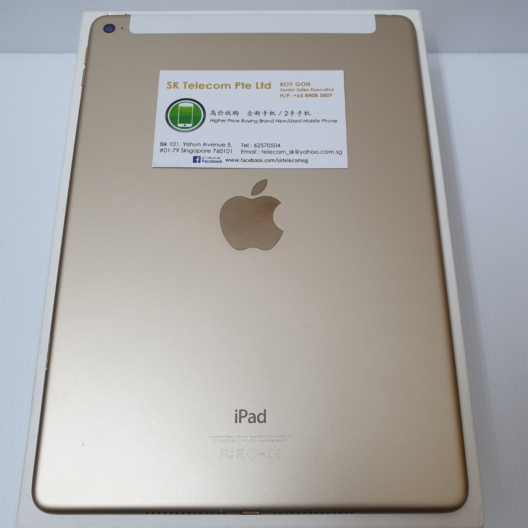 Apple Ipad Air 2 16gb 4g Wifi Gold Mobile Phones Tablets Tablets On Carousell