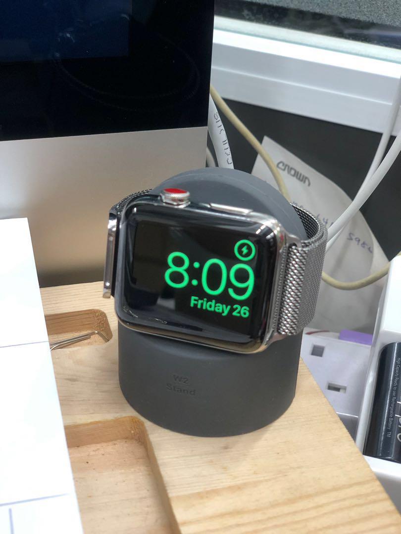 apple watch series 3 stainless steel 42mm used