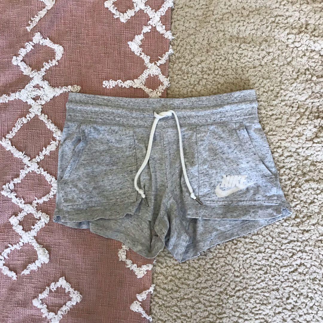 Grey cotton shorts womens Sale