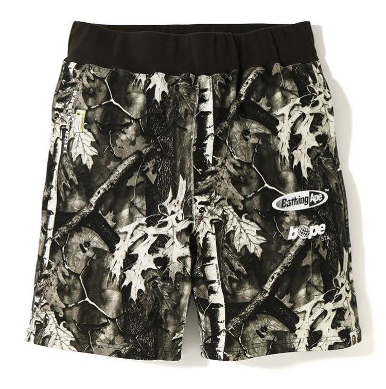 camo sweat shorts womens