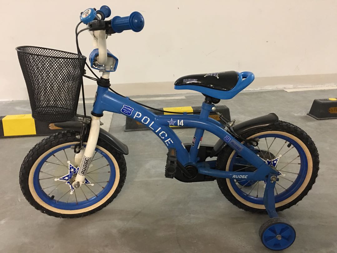 Kids police bicycle store