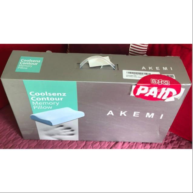 Akemi coolsenz top contour memory pillow