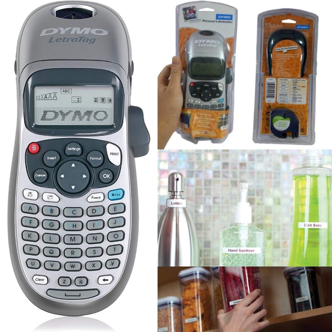 BNIB: DYMO LetraTag LT-100H Handheld Label Maker for Office ...
