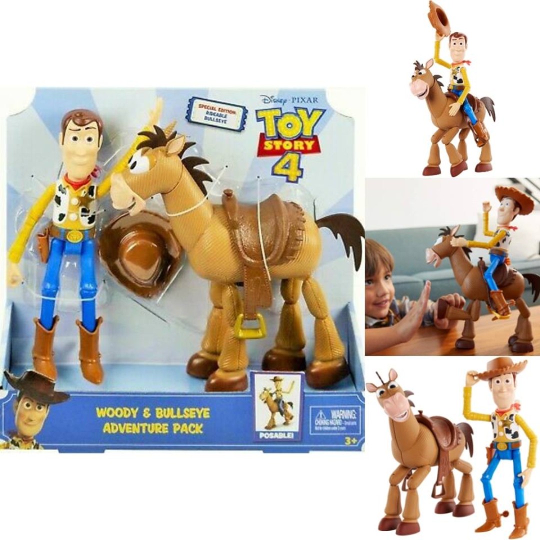 Toy Story 4 Woody & Bullseye Adventure Pack 