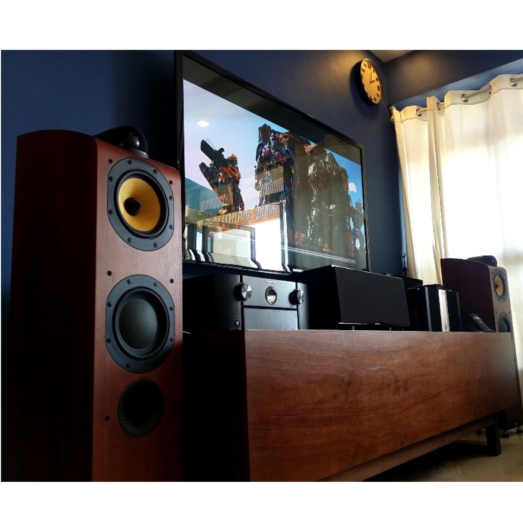 Bowers Wilkins B W 704s floorstanding speakers made in England
