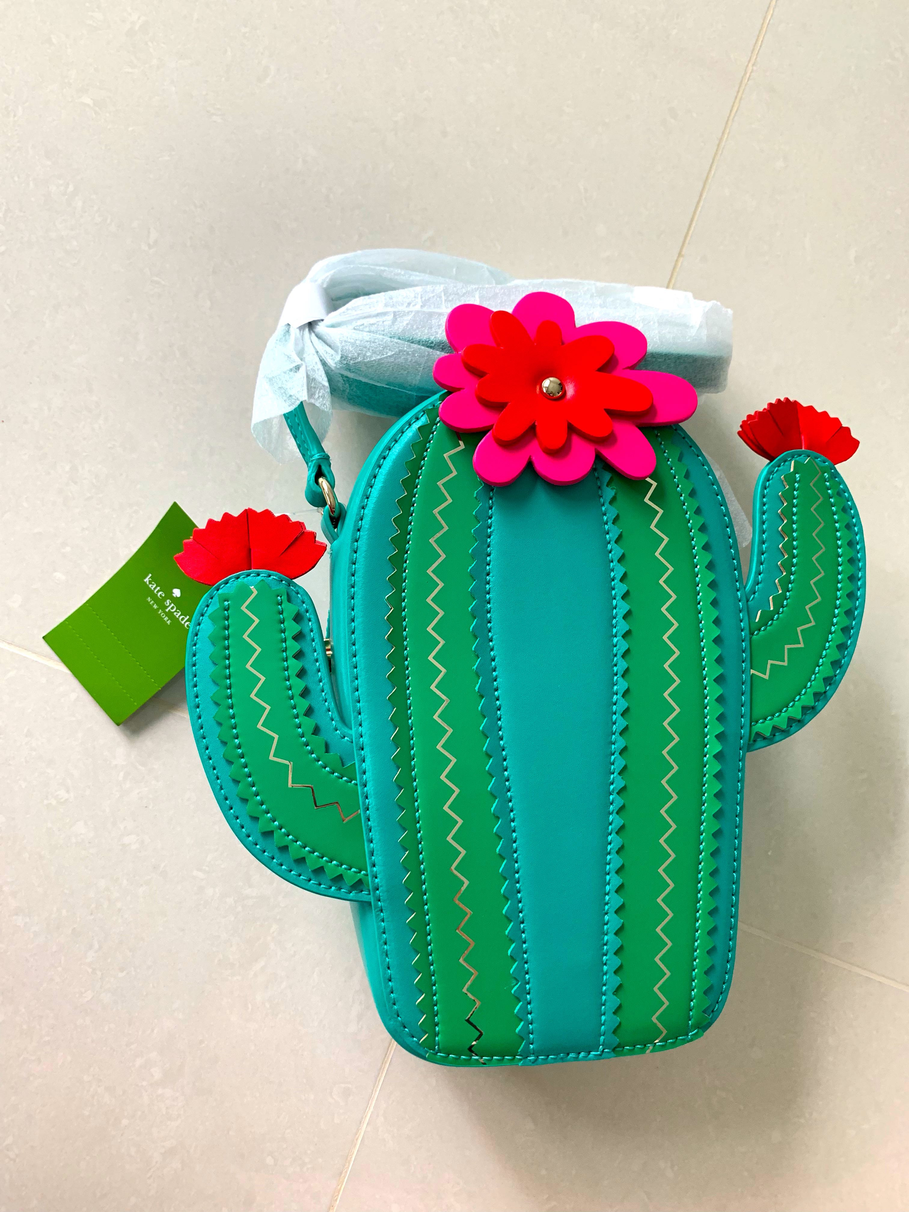 Kate spade cactus tote deals