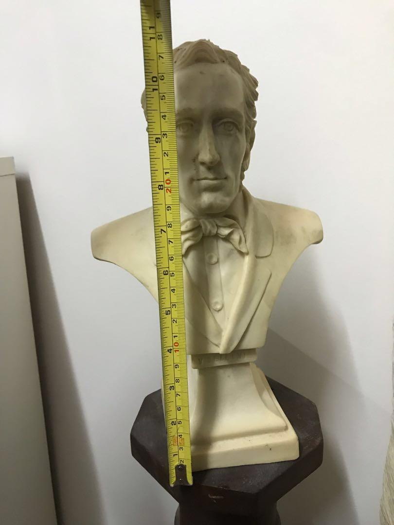 Bust Musician Statue Vincenzo Bellini Furniture Others On Carousell