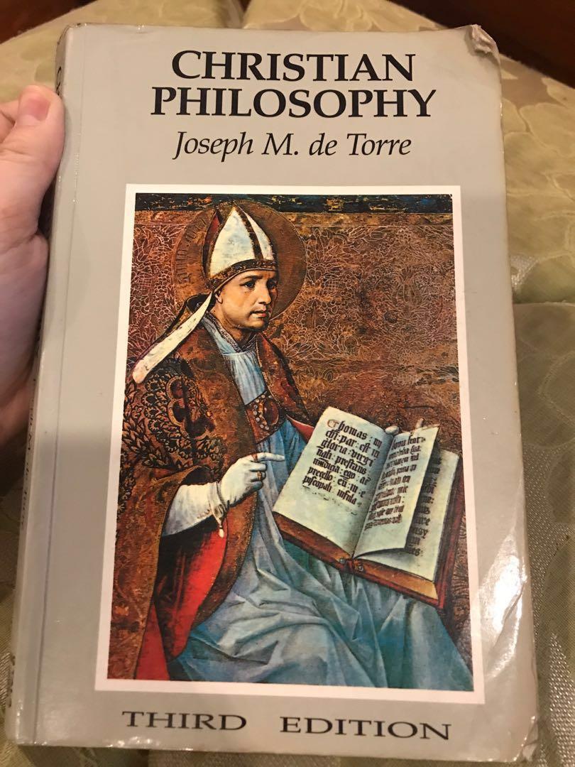 Christian Philosophy by Joseph M de Torre, Hobbies & Toys, Books