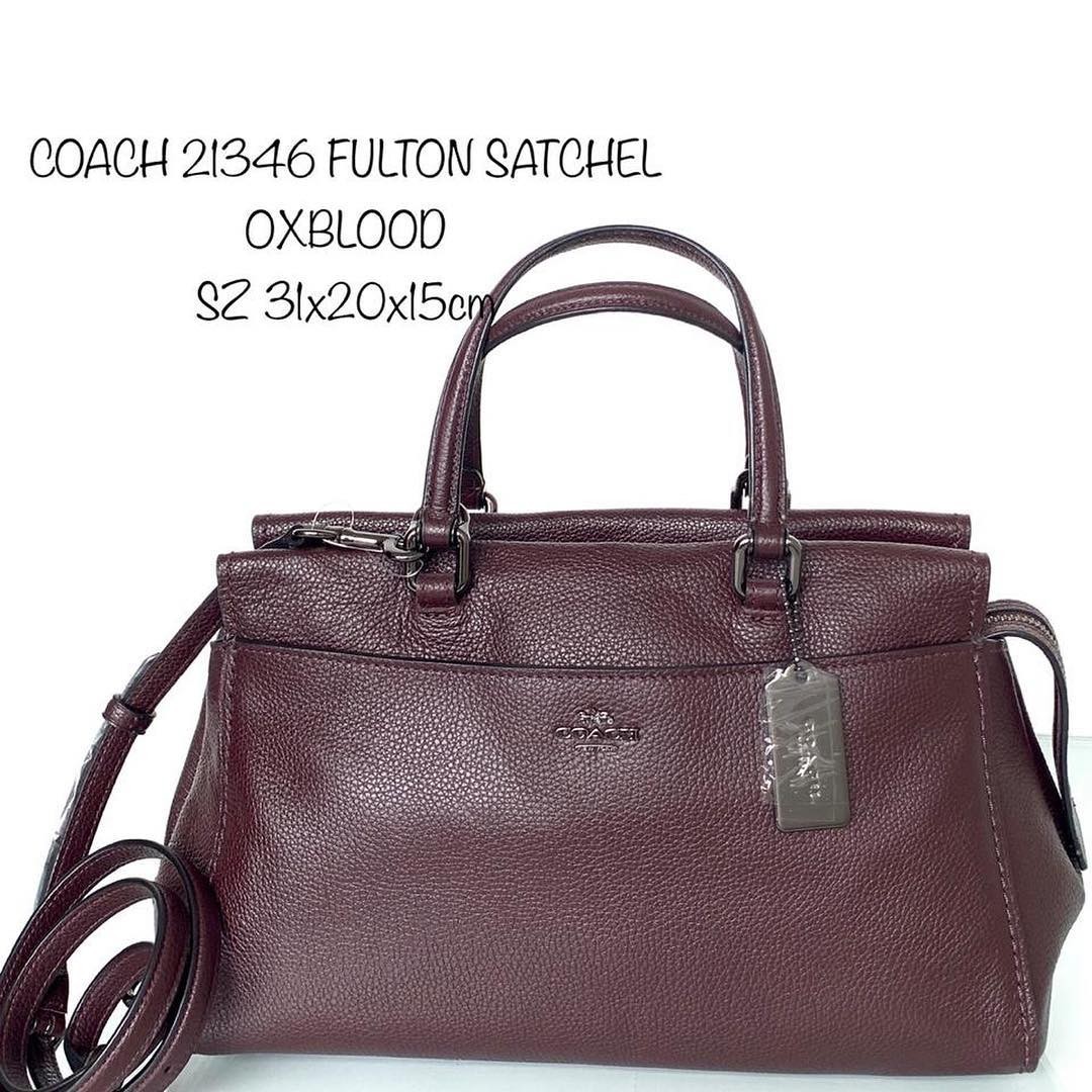 Coach fulton satchel deals
