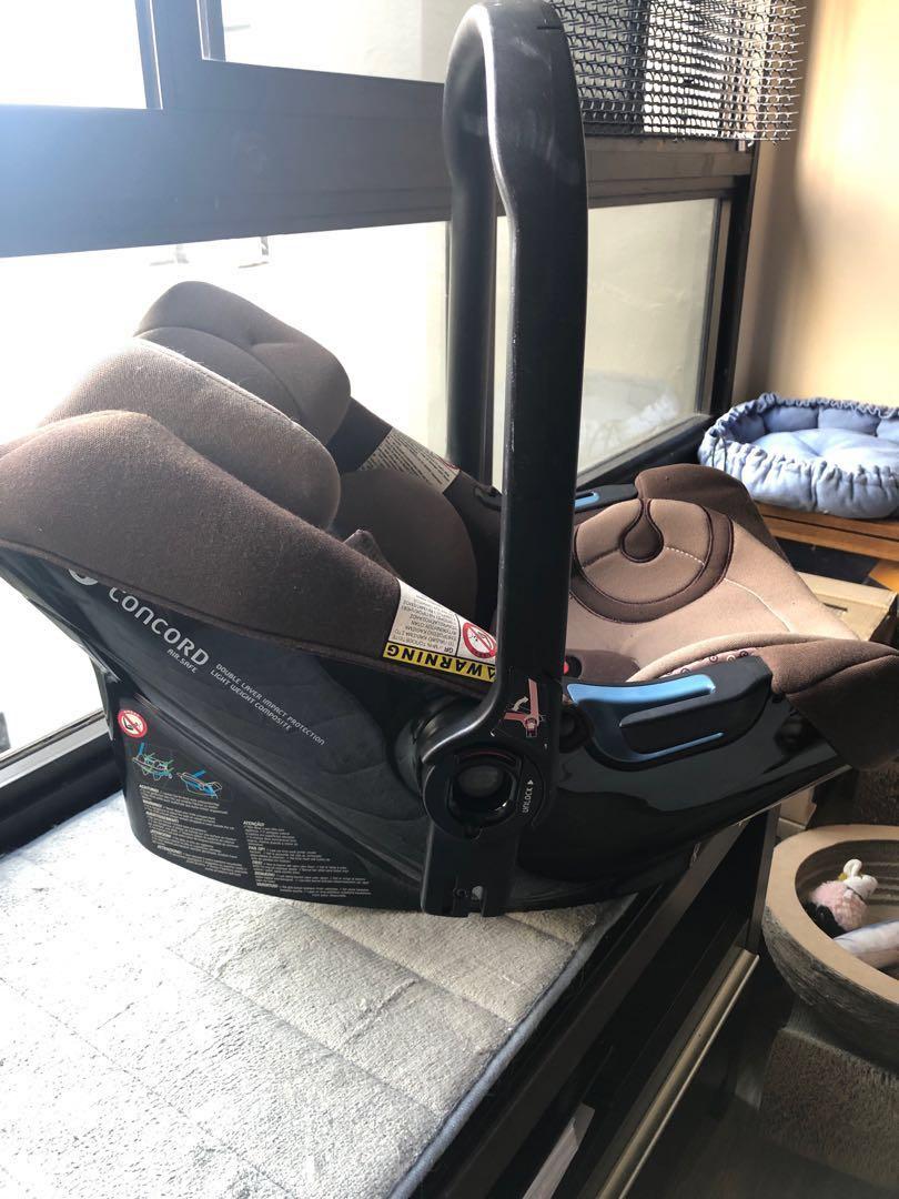Concord Air Safe Car Seat Safety Chair New Born To 6 Month Baby