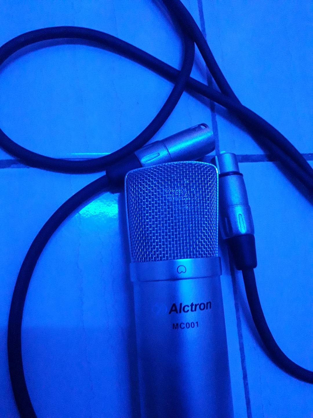 Condenser mic & sound card, Audio, Headphones & Headsets on Carousell