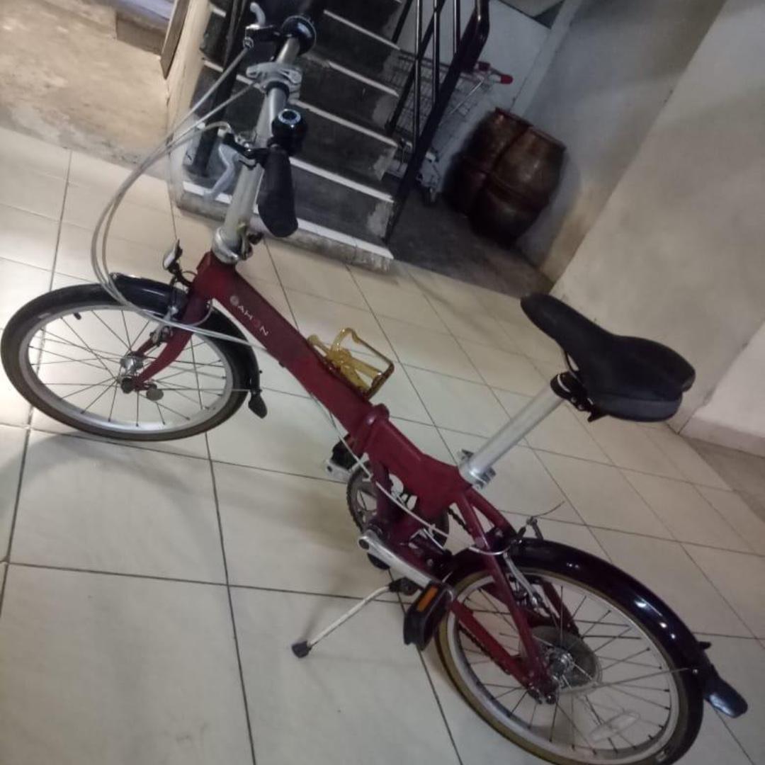 Dahon Vitesse D7 Warna Merah Sepeda Lipat Seli Import Semua Part