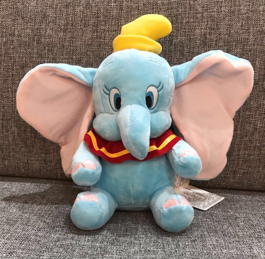 Disney characters dumbo elephant sitting down mascot plushy claw ...