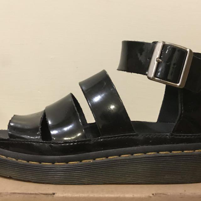 dr martens clarissa patent