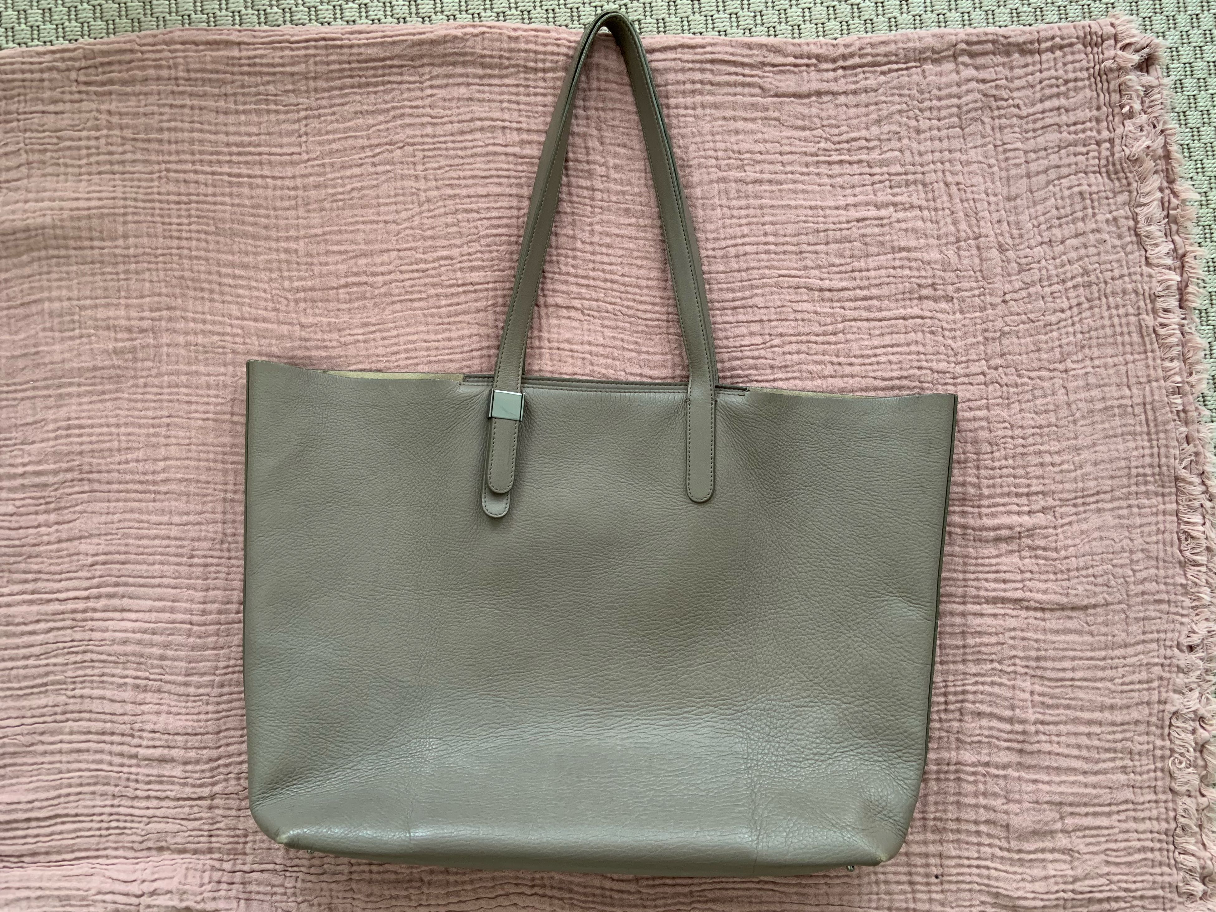 Everlane Petra Market Tote in Gray Women s Fashion Bags Wallets Cross body Bags on Carousell