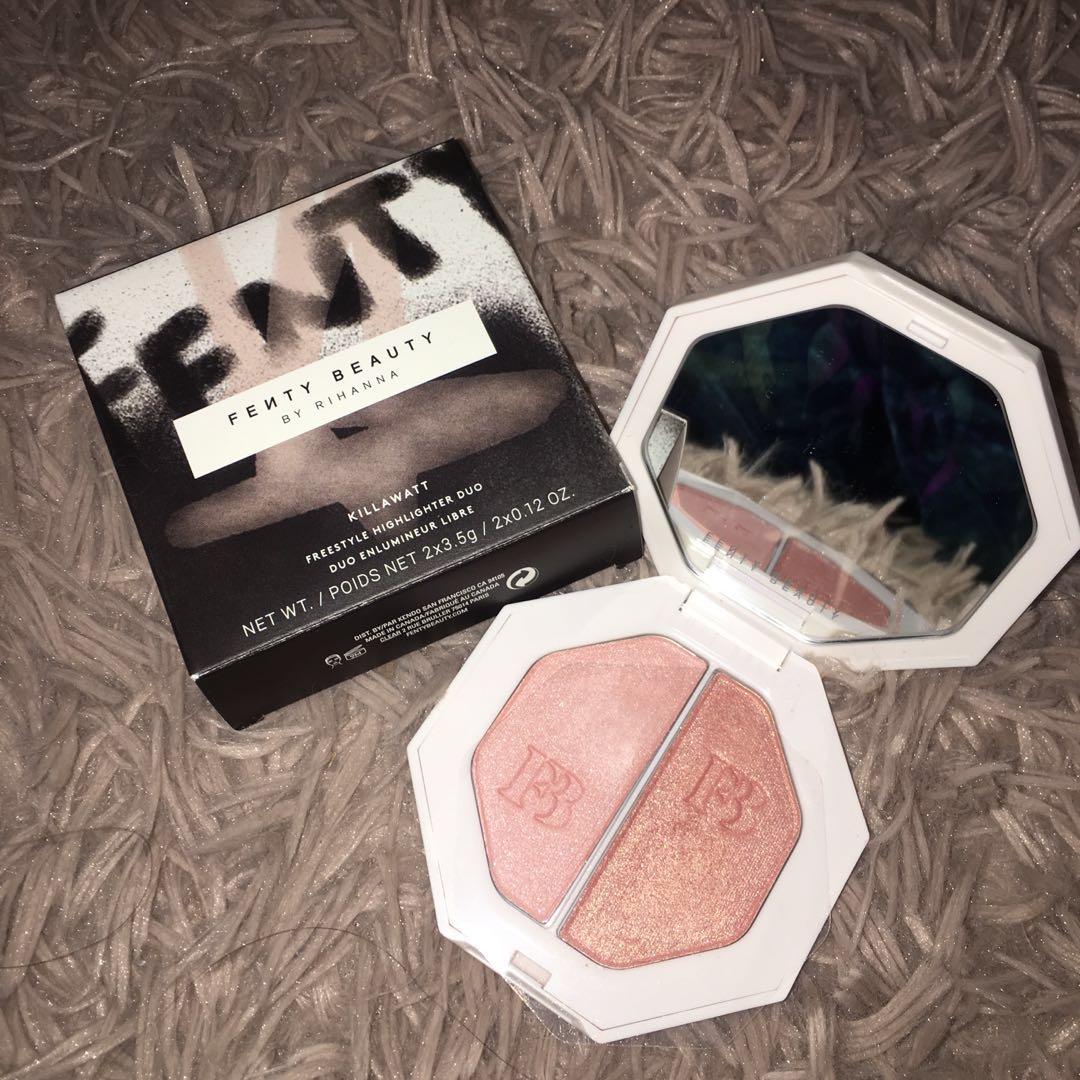 Fenty Beauty Killawatt Freestyle Highlighter Duo In Girl Next Door Chic Preak Health Beauty Makeup On Carousell