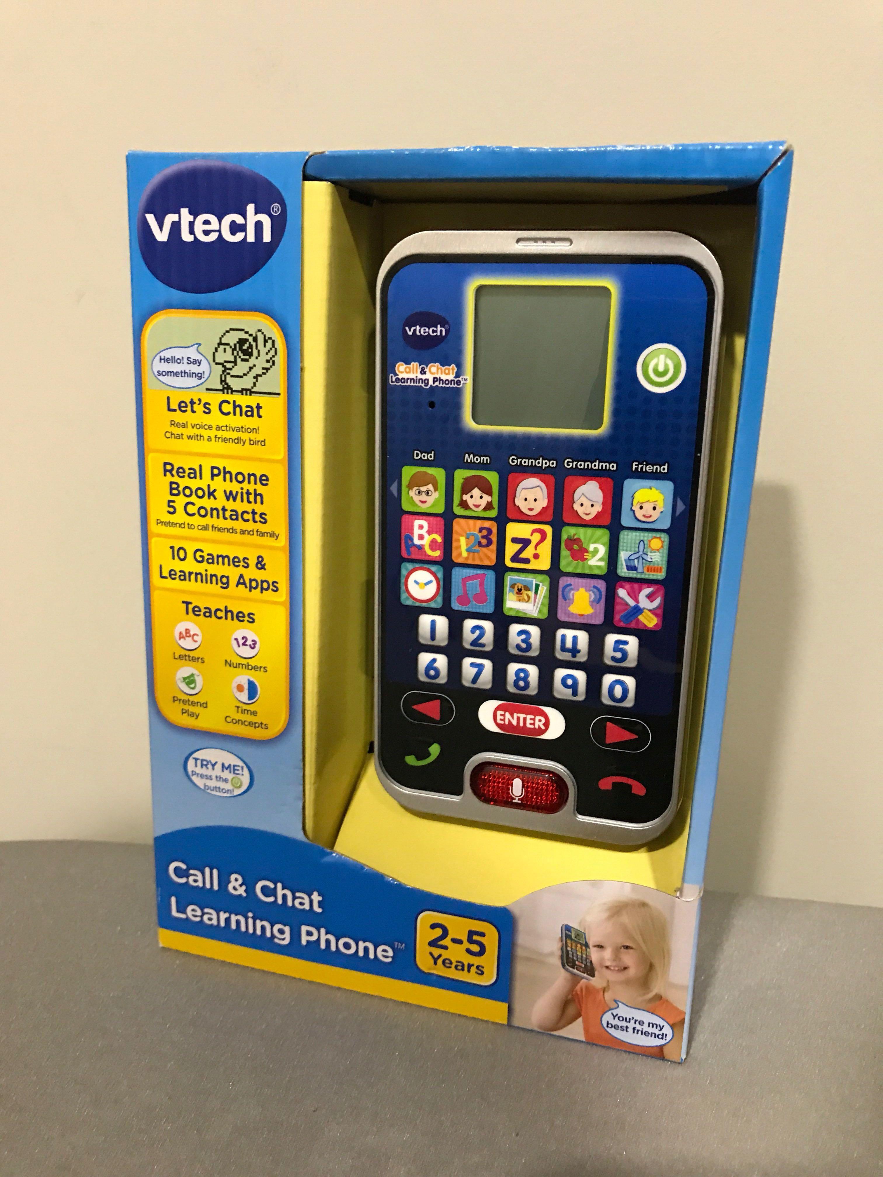 Free Delivery Brand New VTech Call and Chat Learning Phone, Hobbies