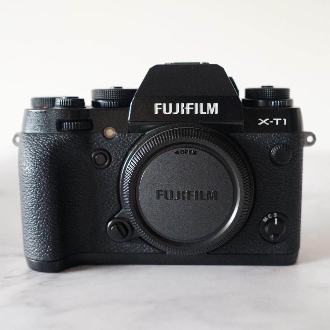 Fuji XT1 Body (with New Rubber Grip), Photography, Cameras on Carousell