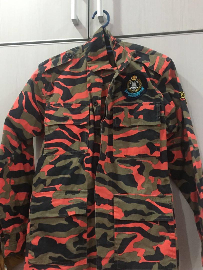 FULL UNIFORM BOMBA (special for badan unit beruniform sekolah 