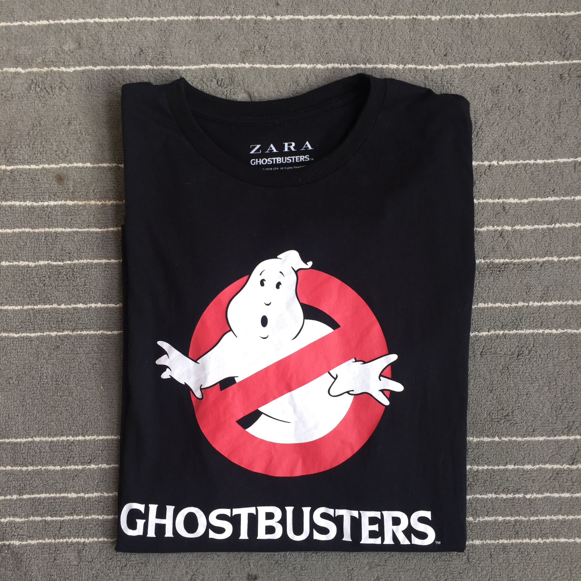t shirt ghostbuster zara