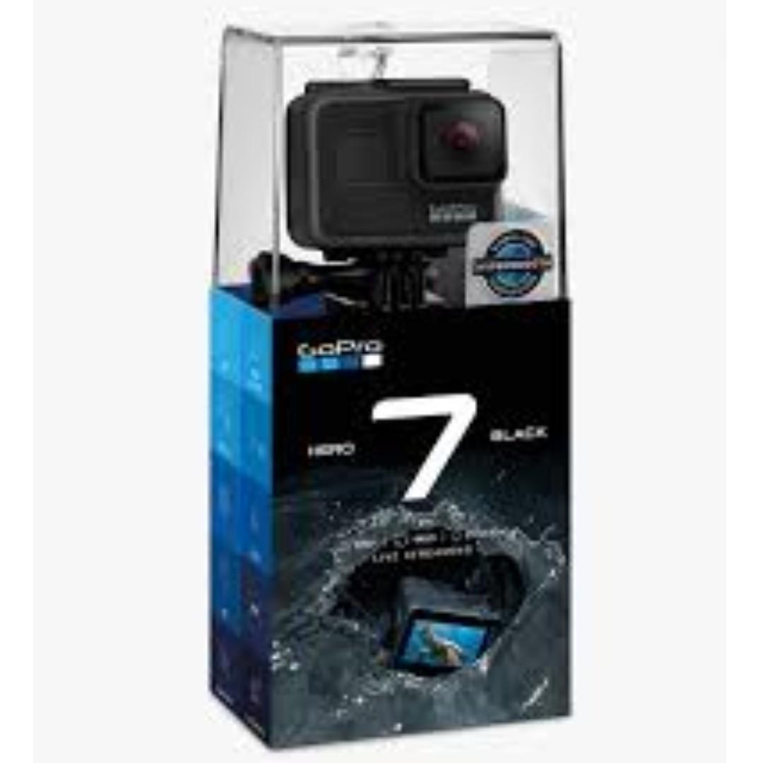 Gopro Hero 7 Black 1 Year International Warranty Photography Cameras Others On Carousell