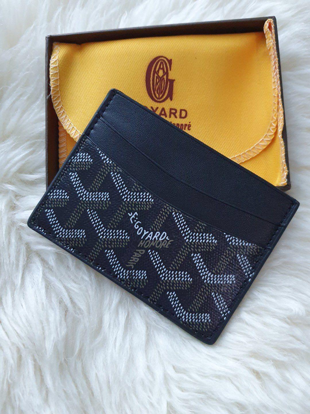 goyard leather wallet