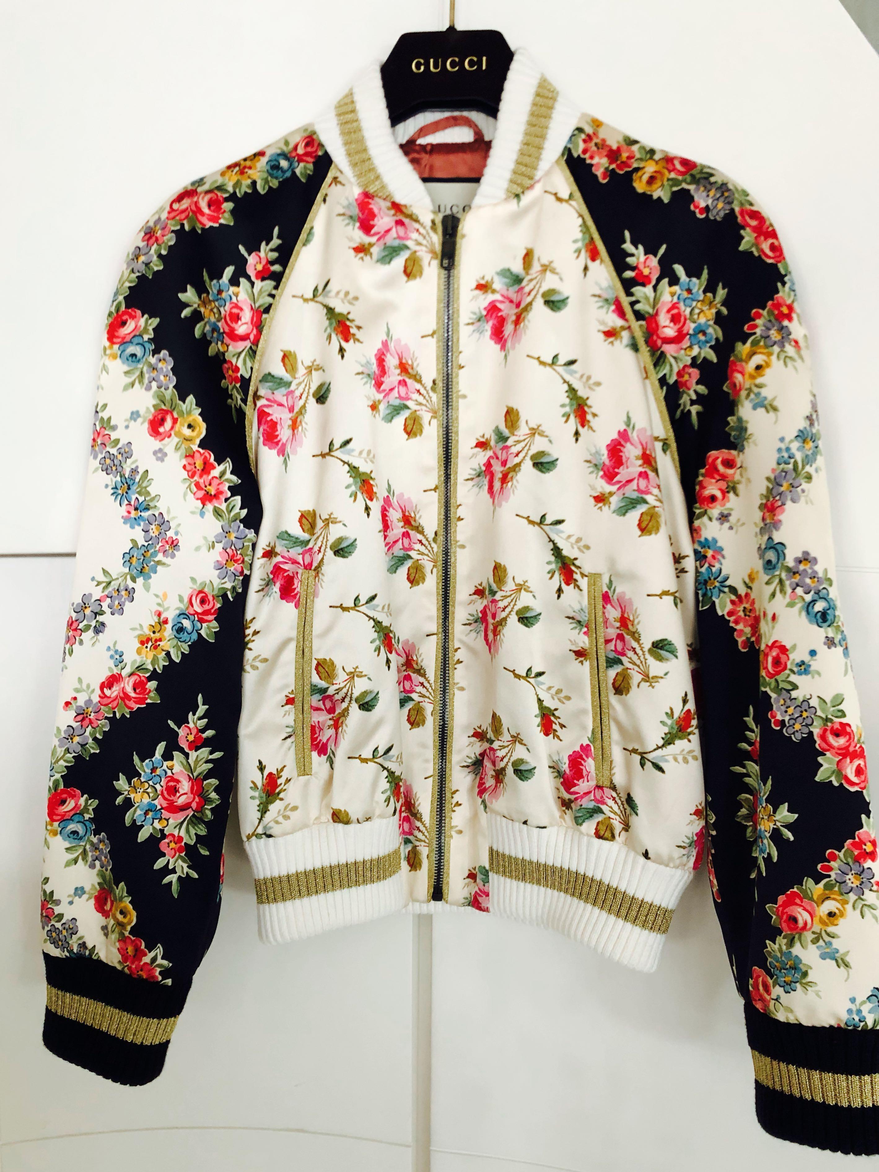 Gucci rose online jacket