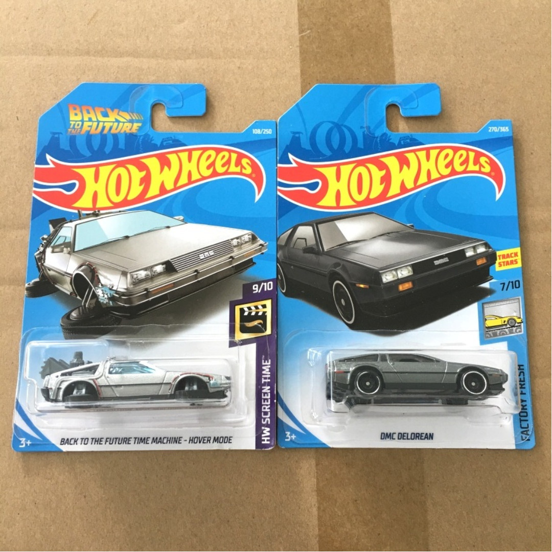 hot wheels back to the future hover mode