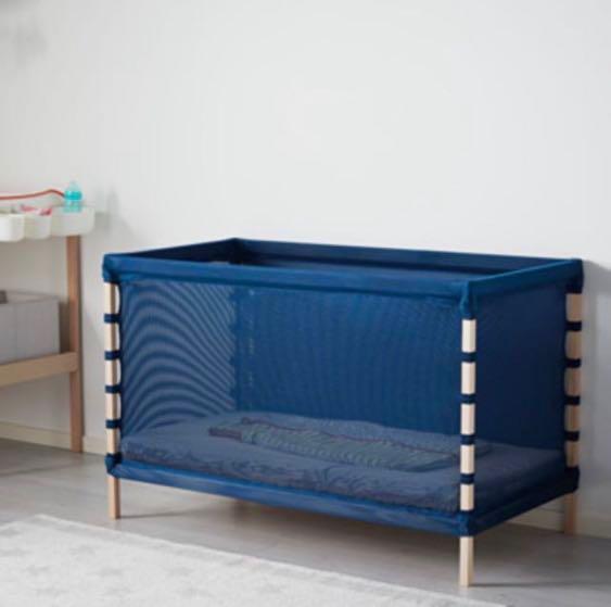 Ikea Flitig Mesh Cot Playpen Babies Kids Cots Cribs On Carousell