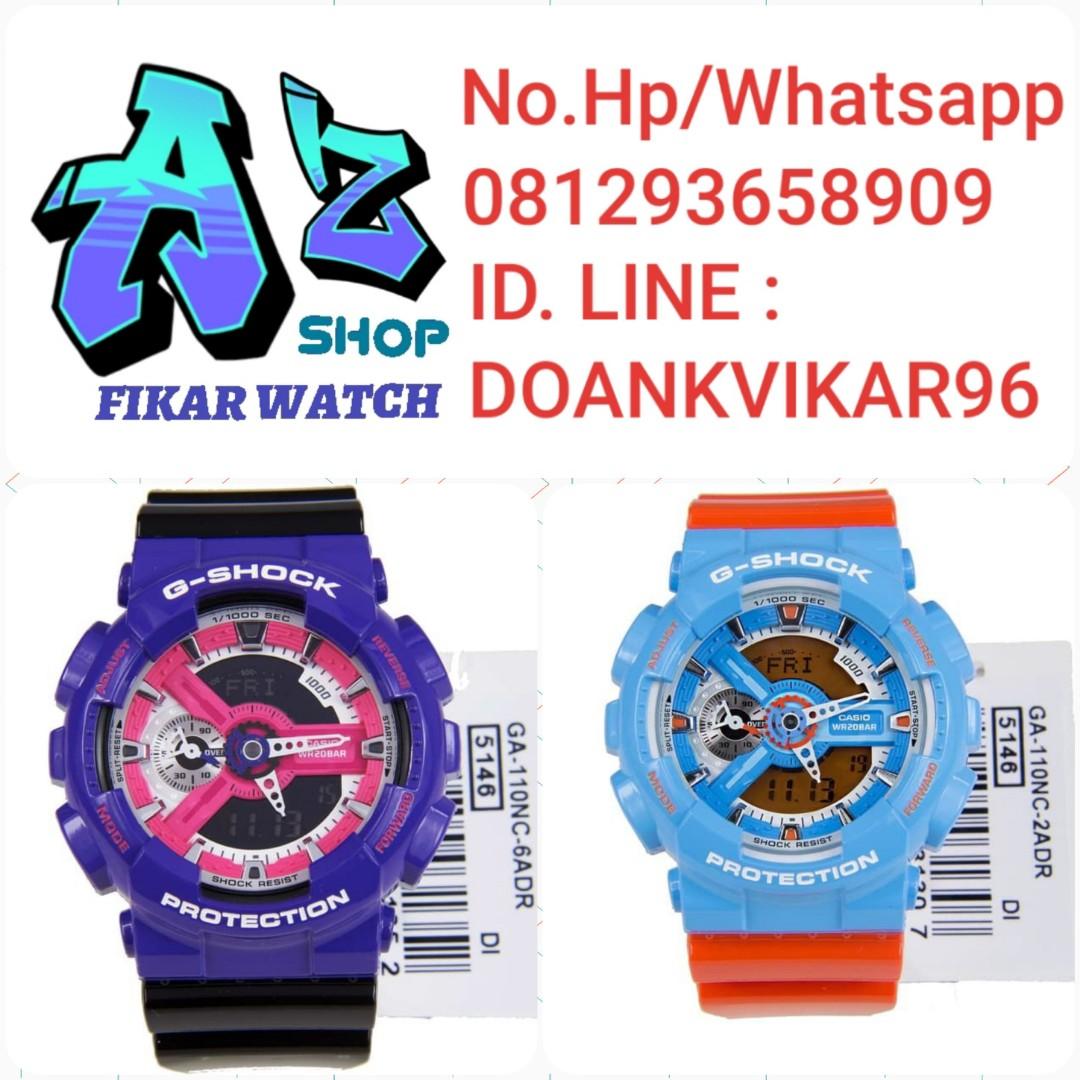 Ga110 Jam Gshock Murah Ga 110 Nc Jam Tangan Pria Casio G-SHOCK GA