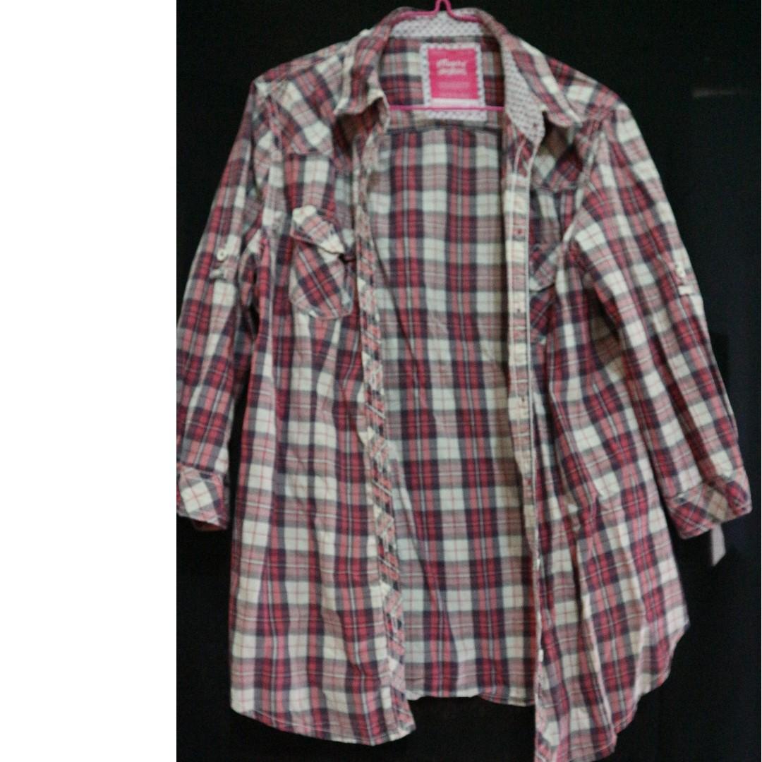 Kemeja Wanita  Baju  Kemeja Baju  Atasan  Baju  kotak  