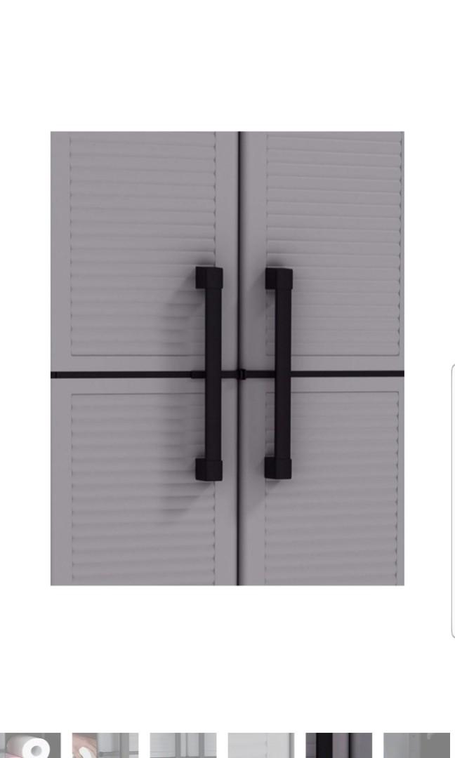 In Stock Keter Plastic Outdoor Storage Cabinet Space Winner Tall