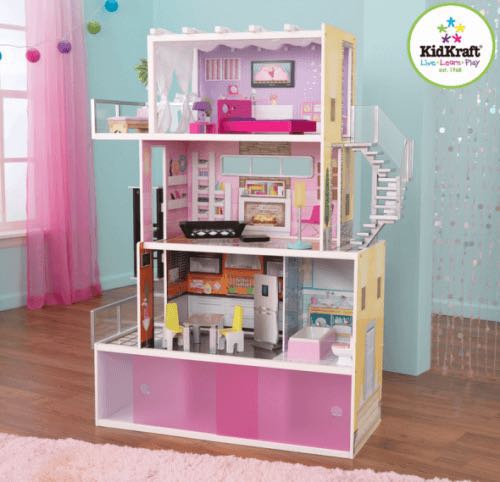 KidKraft Beachfront Mansion Doll house Hobbies Toys Toys