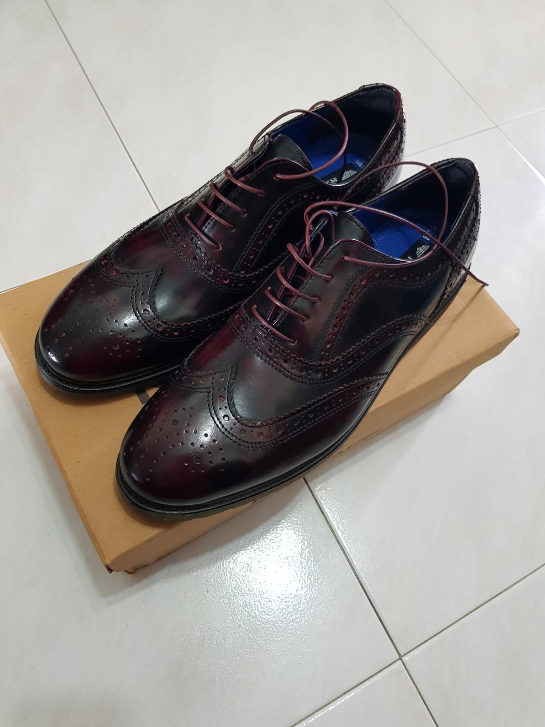 Red Tape Oxblood Brogues us11 Men s Fashion Footwear Dress