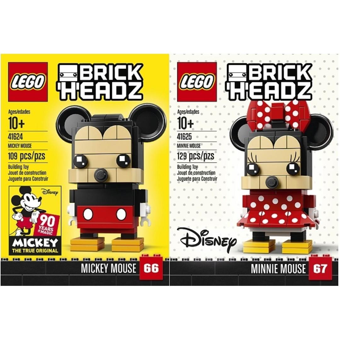 mickey mouse brickheadz