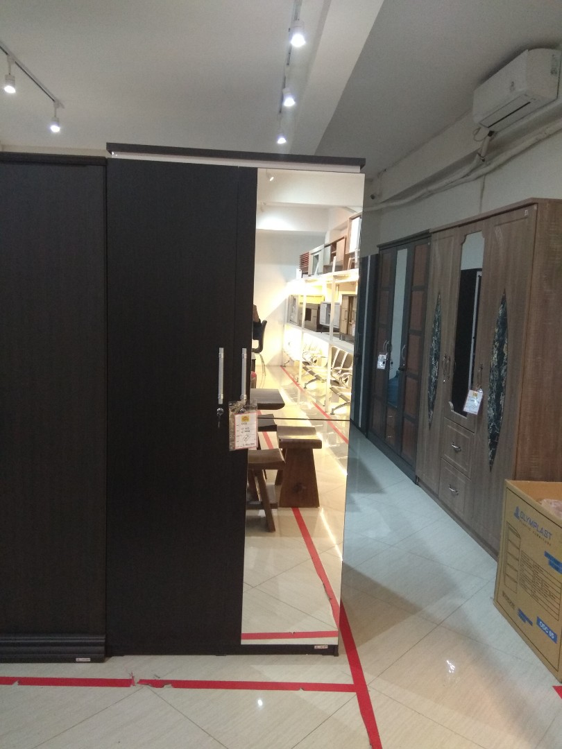 lemari pakaian maggio home center pekayon kredit tanpa dp