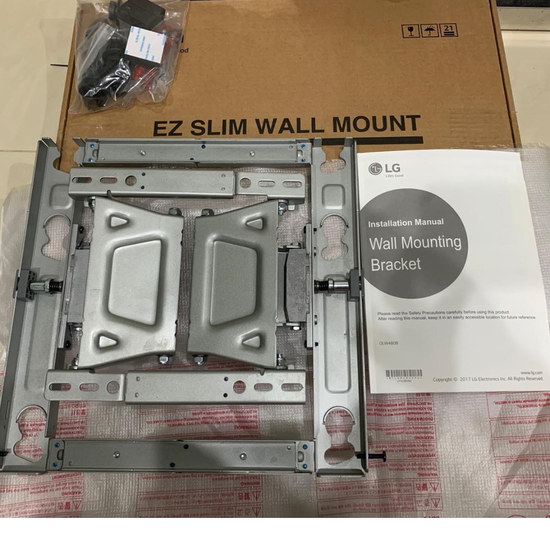 LG SLIM TV Bracket Model OLW480B brand new, Furniture & Home Living