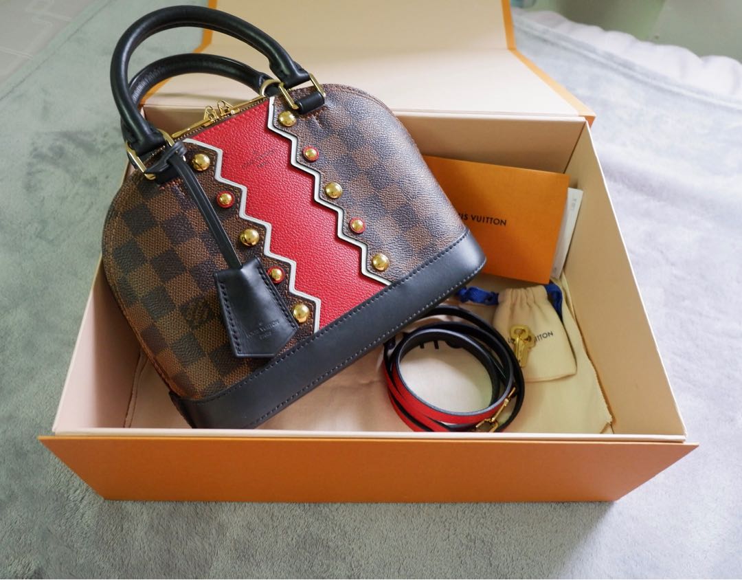 Seaboard sympatisk ophøre Louis Vuitton LV Alma BB CERISE Limited Edition 2018, Luxury, Bags &  Wallets on Carousell