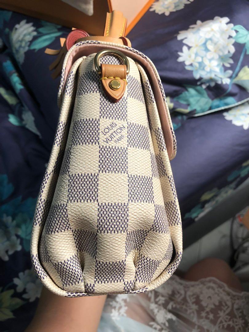 Croisette Bag Damier Azur Canvas - Handbags N41581