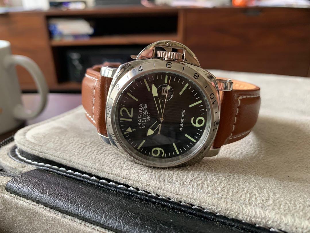 Marina militare 2025 gmt automatic watch