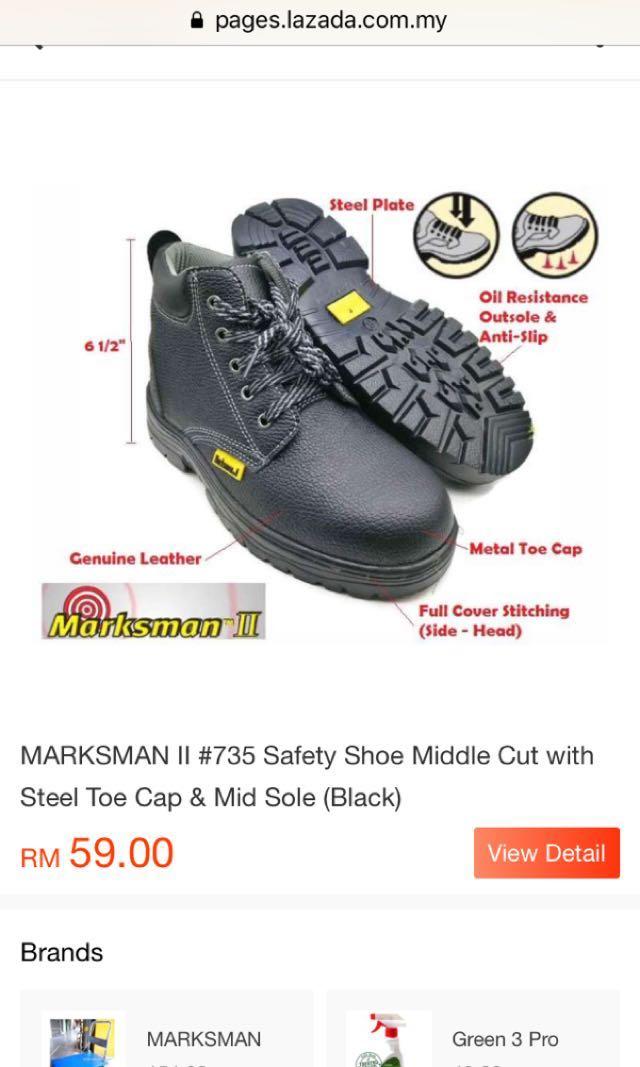 marksman boots Men s Fashion Footwear Boots on Carousell