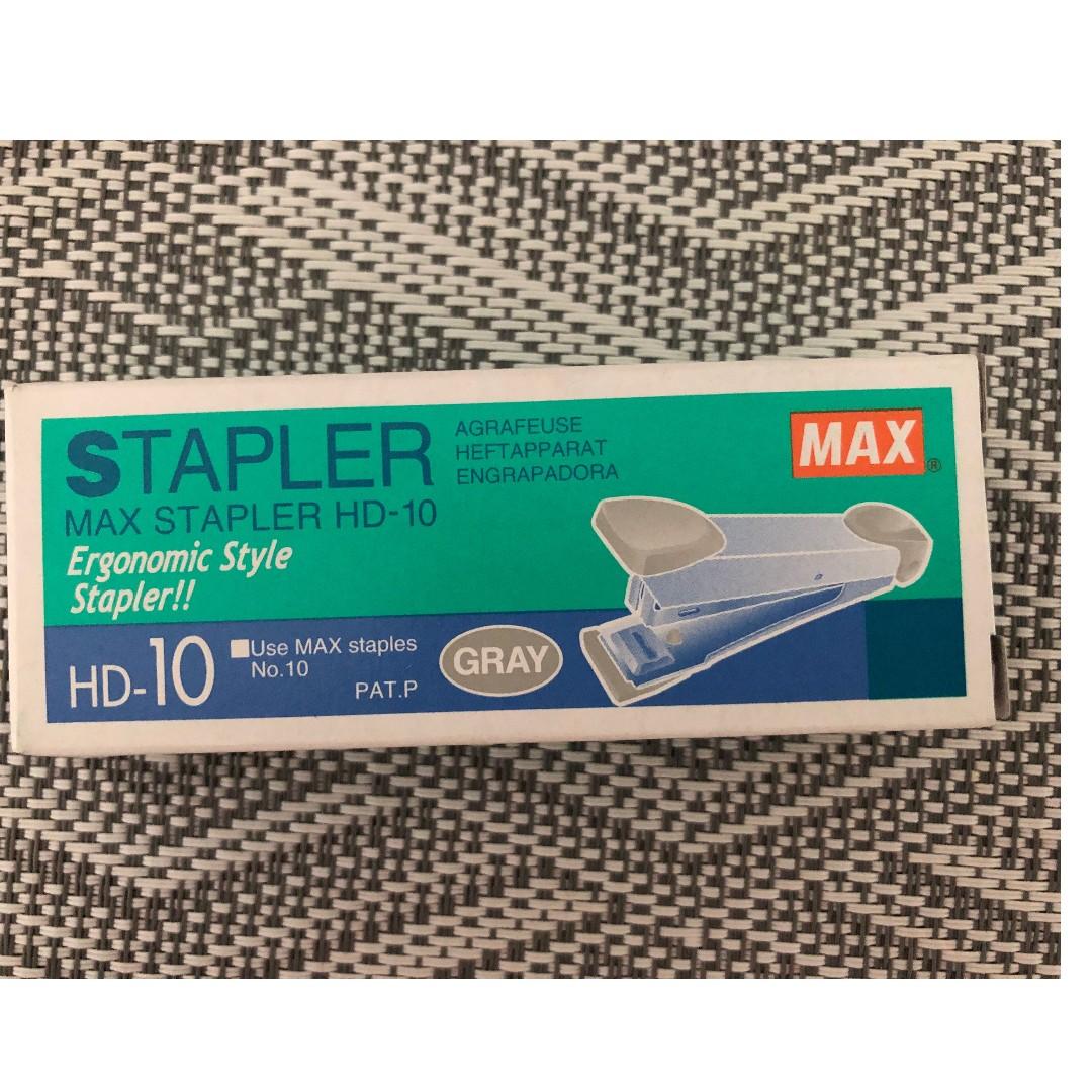 MAX Stapler HD-10, Hobbies & Toys, Stationery & Craft, Craft Supplies ...
