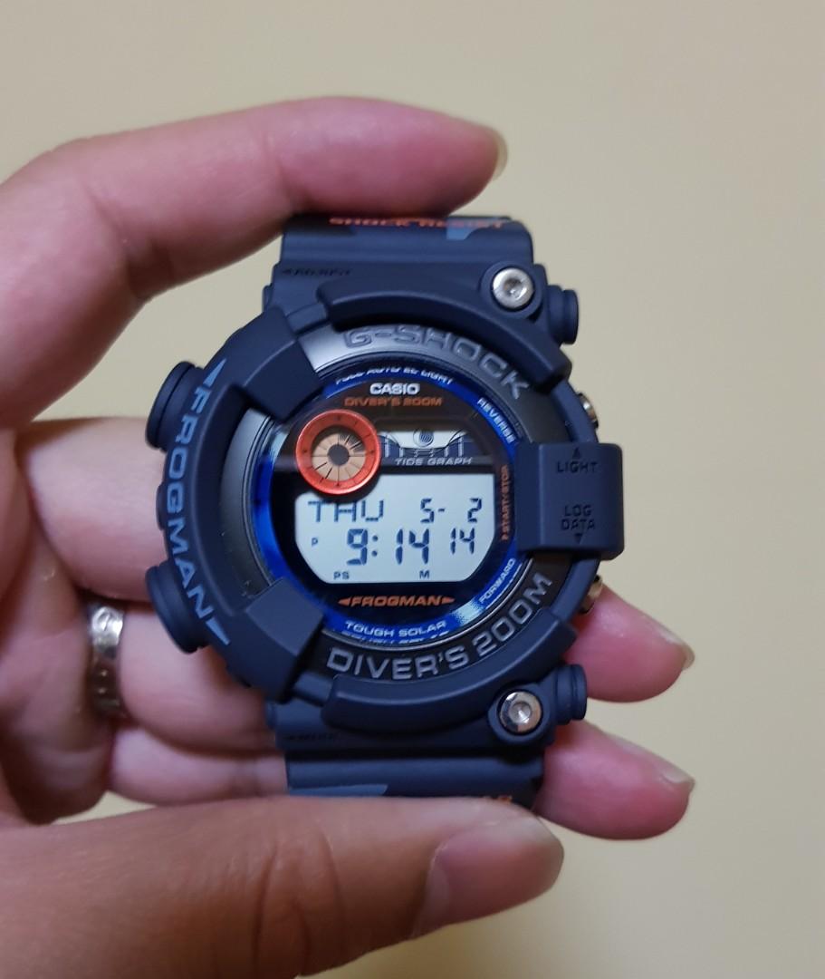 Mint G Shock Frogman Camo GF8250CM Mobile Phones Gadgets Wearables Smart Watches on Carousell