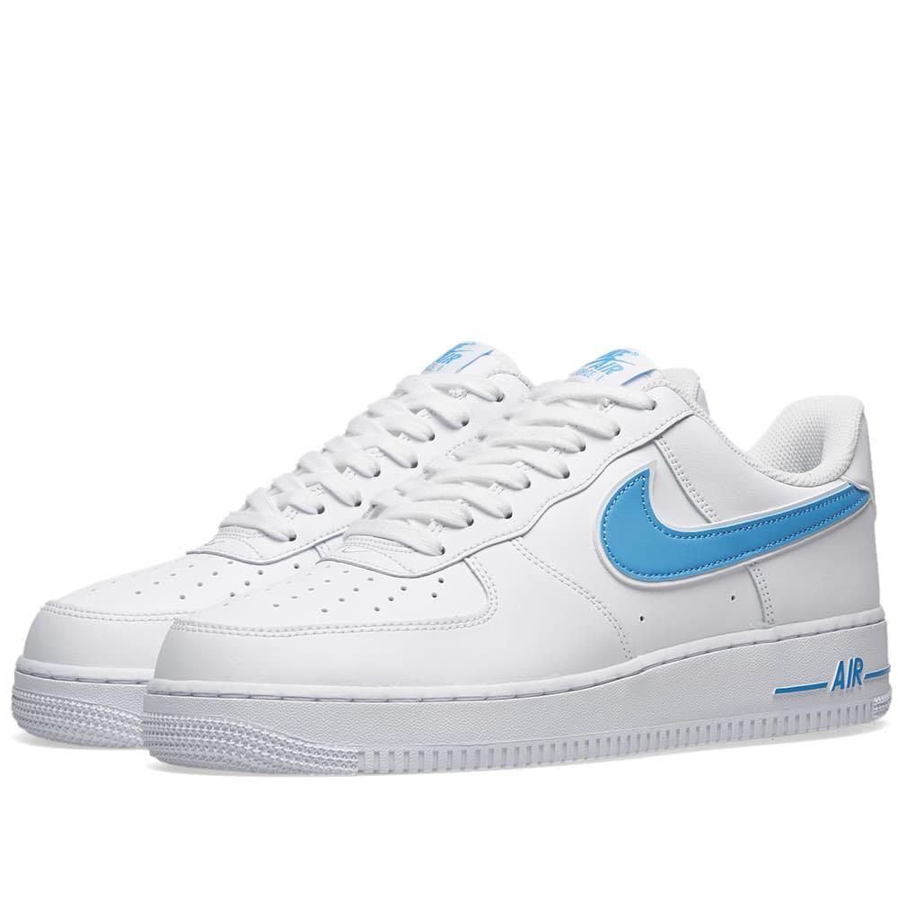 Nike air force 1 best sale 07 3 university blue